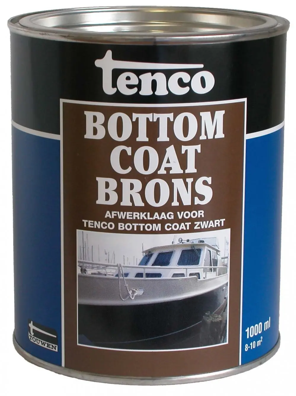 Tenco Boot onderhoud - tenco-bottomcoat-brons-1ltr-verfcompleet.nl