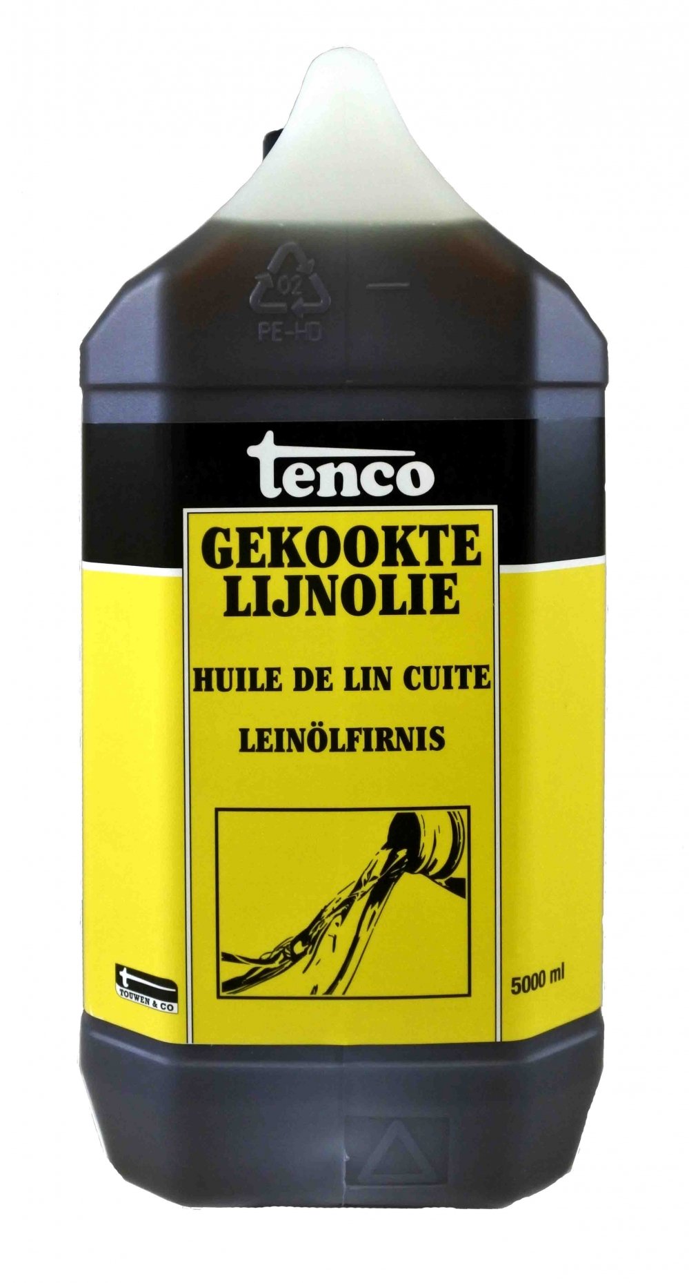 Tenco - tenco-gekookte-lijnolie-5ltr-verfcompleet.nl