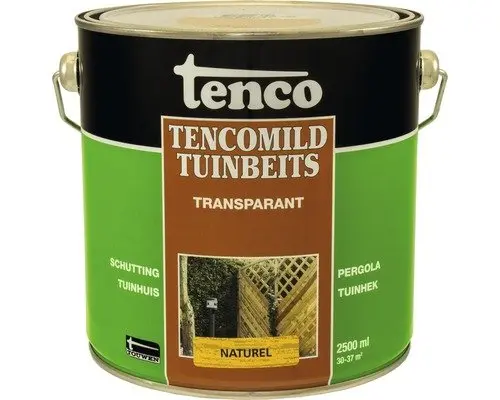 Tenco - tenco-tencomild-tuinbeits-transparant-2,5ltr-verfcompleet.nl