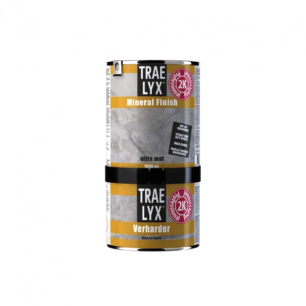 Trae Lyx - Trae-Lyx-Mineral-Finish-2K-1000-ml-zwart