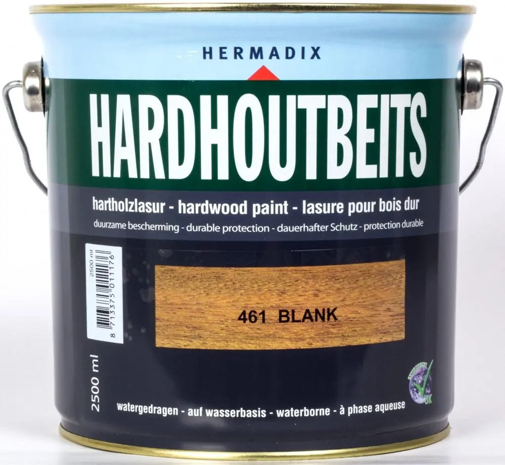 Hermadix - Hermadix-hardhoutbeits-461-blank-2,5l-verfcompleet