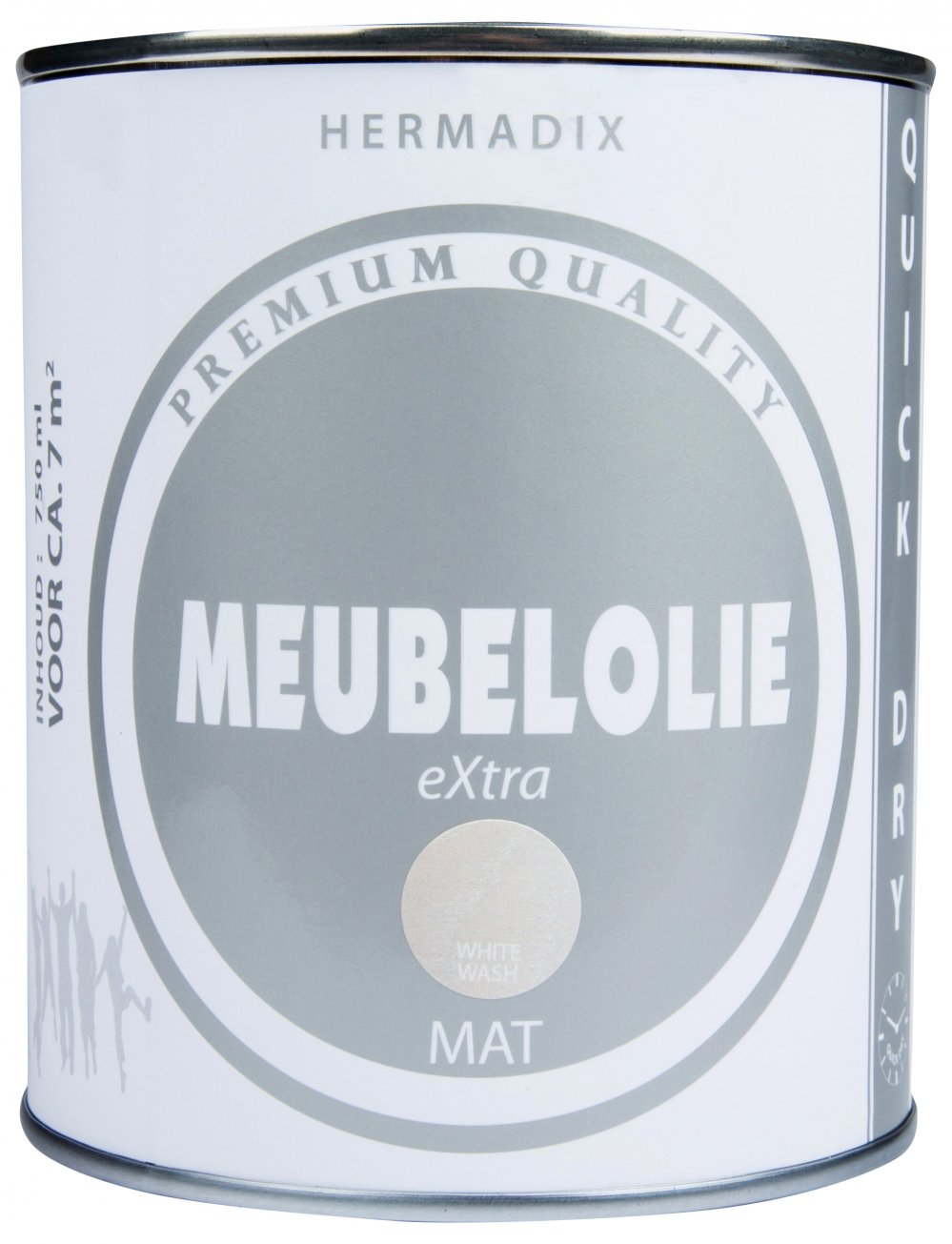 Hermadix - hermadix-meubellolie-extra-mat-white-wash-verfcompleet.nl