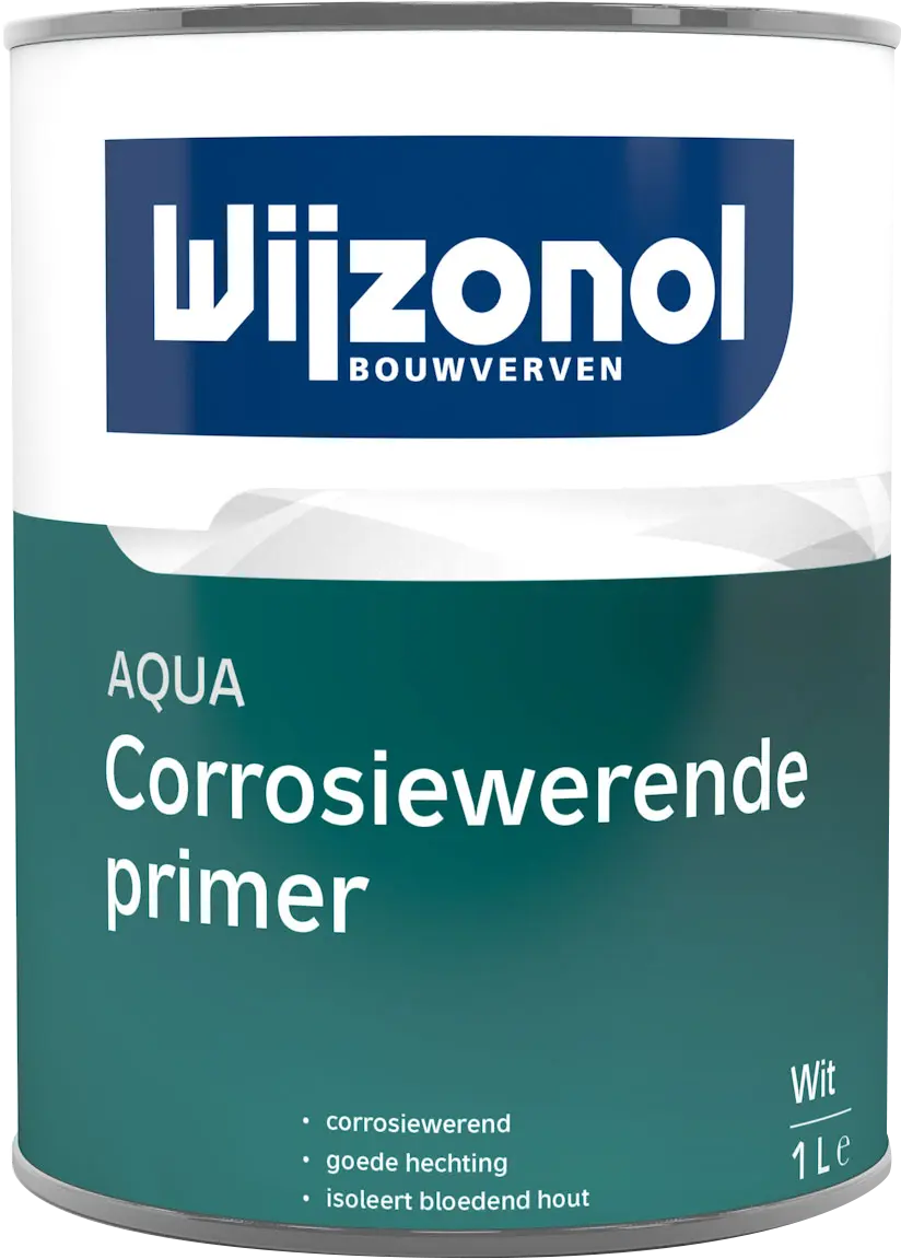 Wijzonol Grondverf (primers) - Wijzonol-AQUA-Corrosiewerende-Primer-1L
