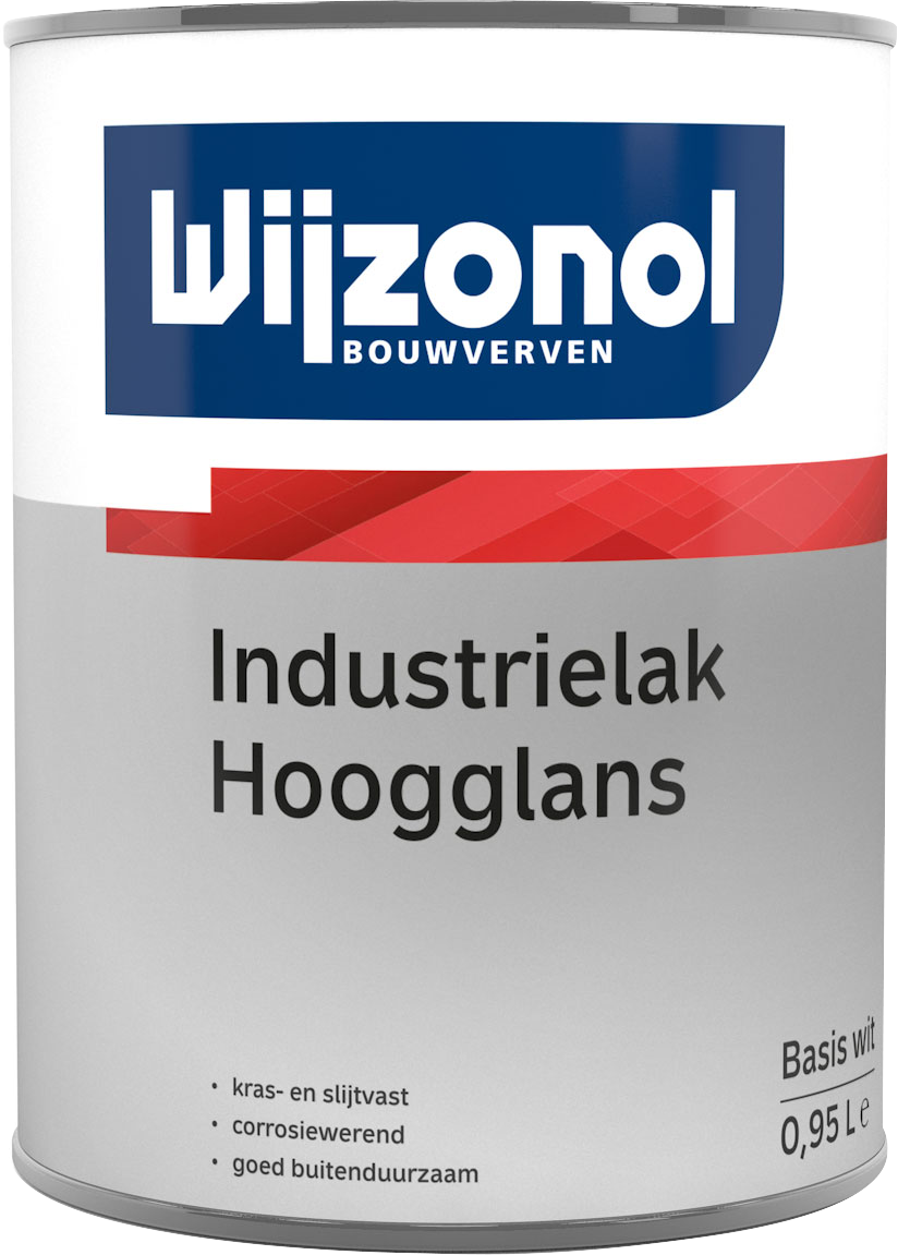 Kunststof & metaal verf - Wijzonol-Industrielak-Hoogglans-1L