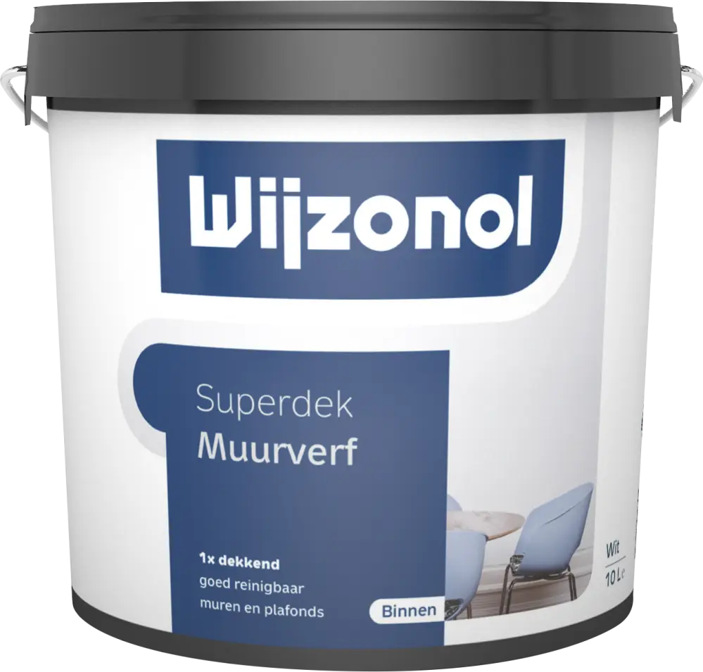 Wijzonol Muurverven - Wijzonol-Superdek-10L-verfcompleet.nl