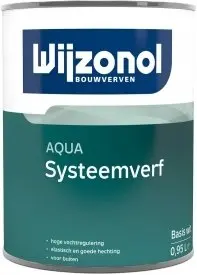 Hoogglansverf voor hout binnen (waterbasis) - wijzonol-aqua-systeemverf.verfcompleet.nl