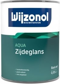 Zijdeglansverf voor hout binnen (waterbasis) - wijzonol-aqua-zijdeglans-verfcompleet.nl