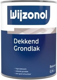 Grondverf  voor hout buiten (terpentinebasis) - wijzonol-dekkend-grondlak-verfcompleet.nl